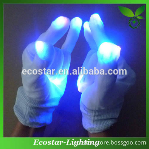 Festival cheap led gloves LED Flash Luminous glove Fluorescence glove for Christmas